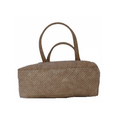 Petit Sac à Main Liz Claiborne En Simili Cuir Imprimé Animalier - Occasion Multicolore
