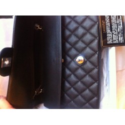 sac chanel cuir caviar classique