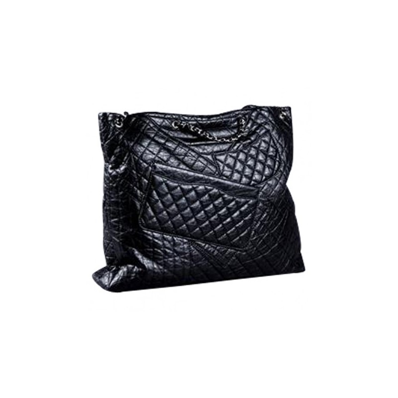 Sac Chanel TOTE XXL Agneau Noir Neuf