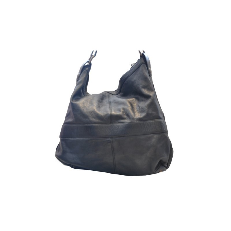 Sac à Main Gérard Darel Midday Midnight En Python Véritable Marron - Neuf Avec étiquettes - Style Porté épaule