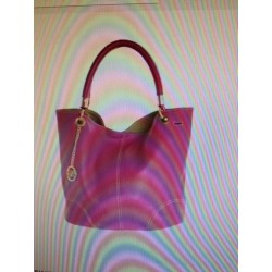 Lancel shopping bag rose