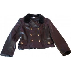 Veste cuir Chanel