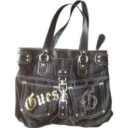 Grand sac à main jean Guess